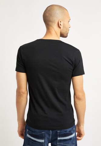 T-Shirt 'Coleman' BRUNO BANANI en noir