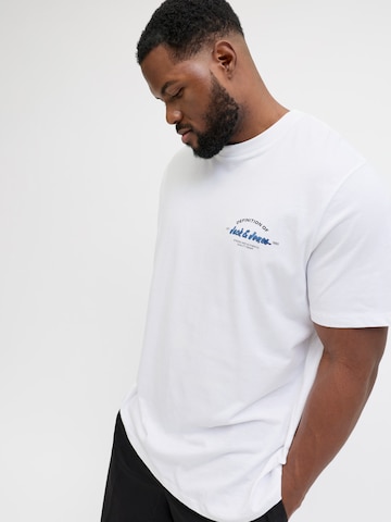 Jack & Jones Plus Shirt in White