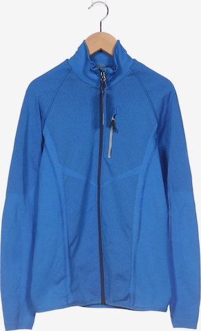 ODLO Sweatshirt & Zip-Up Hoodie in S in Blue: front