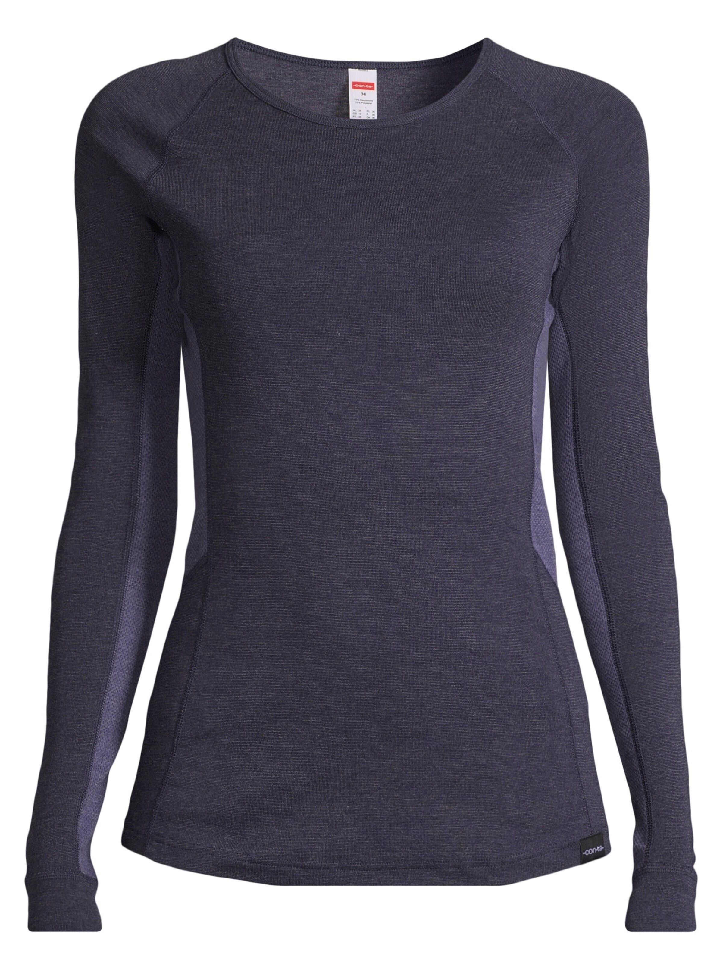 CON-TA Undershirt 'Sportiv' in Blue: front