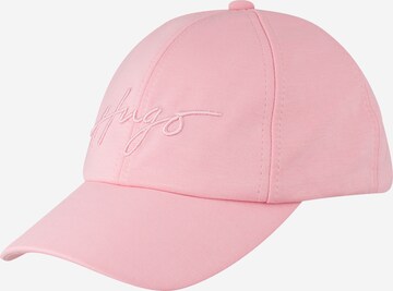 Casquette 'Ally-J' HUGO en rose : devant