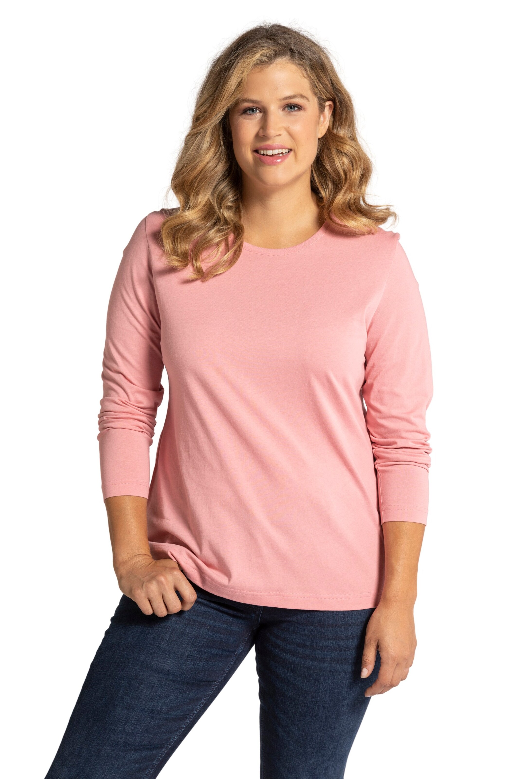 Ulla Popken Shirt in Pink: front