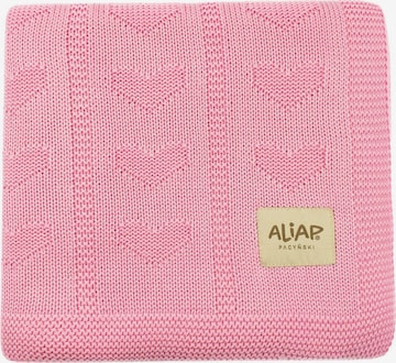 Aliap Baby blanket in Pink: front