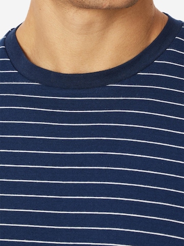 SCHIESSER Pyjama kurz 'Casual Essentials' in Blau