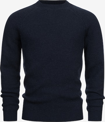 Kronstadt Pullover ' Dorsey ' in Blau: Vorderseite