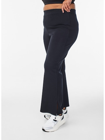 Active by Zizzi Rozšírený strih Nohavice 'Victoria' - Čierna: predná strana