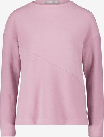 T-shirt Betty & Co en rose : devant