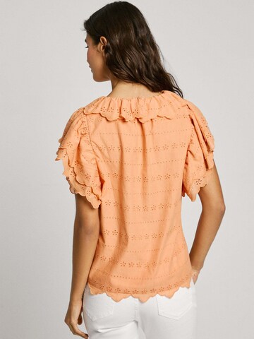 Pepe Jeans Blouse 'Dame' in Oranje