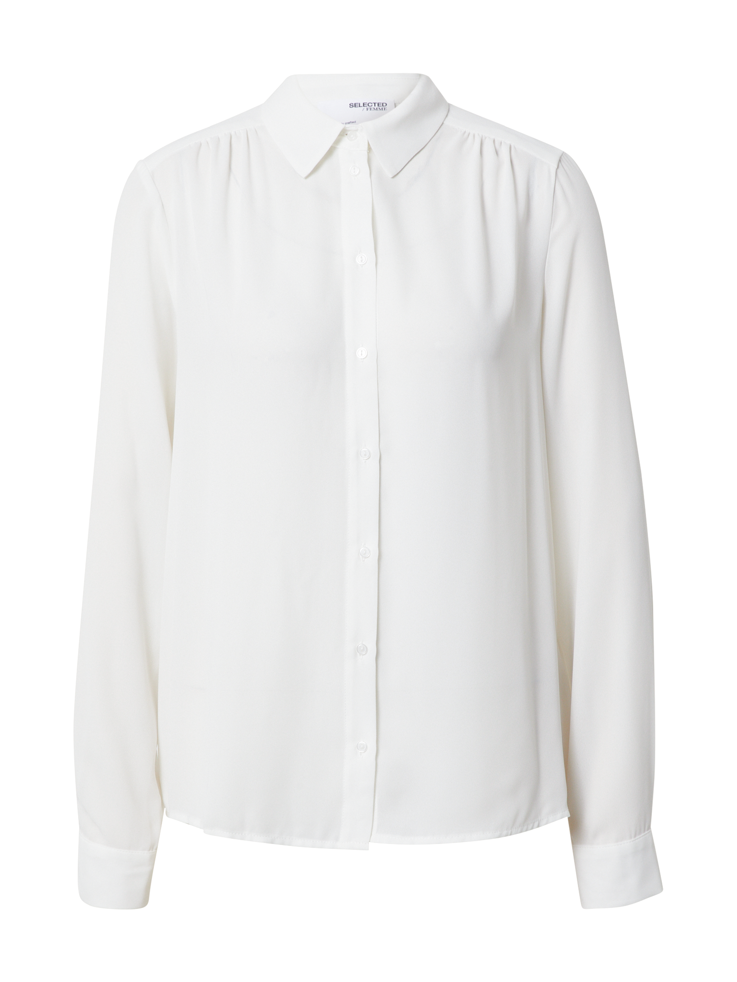 3Ilqa Abbigliamento SELECTED FEMME Camicia da donna in Bianco 
