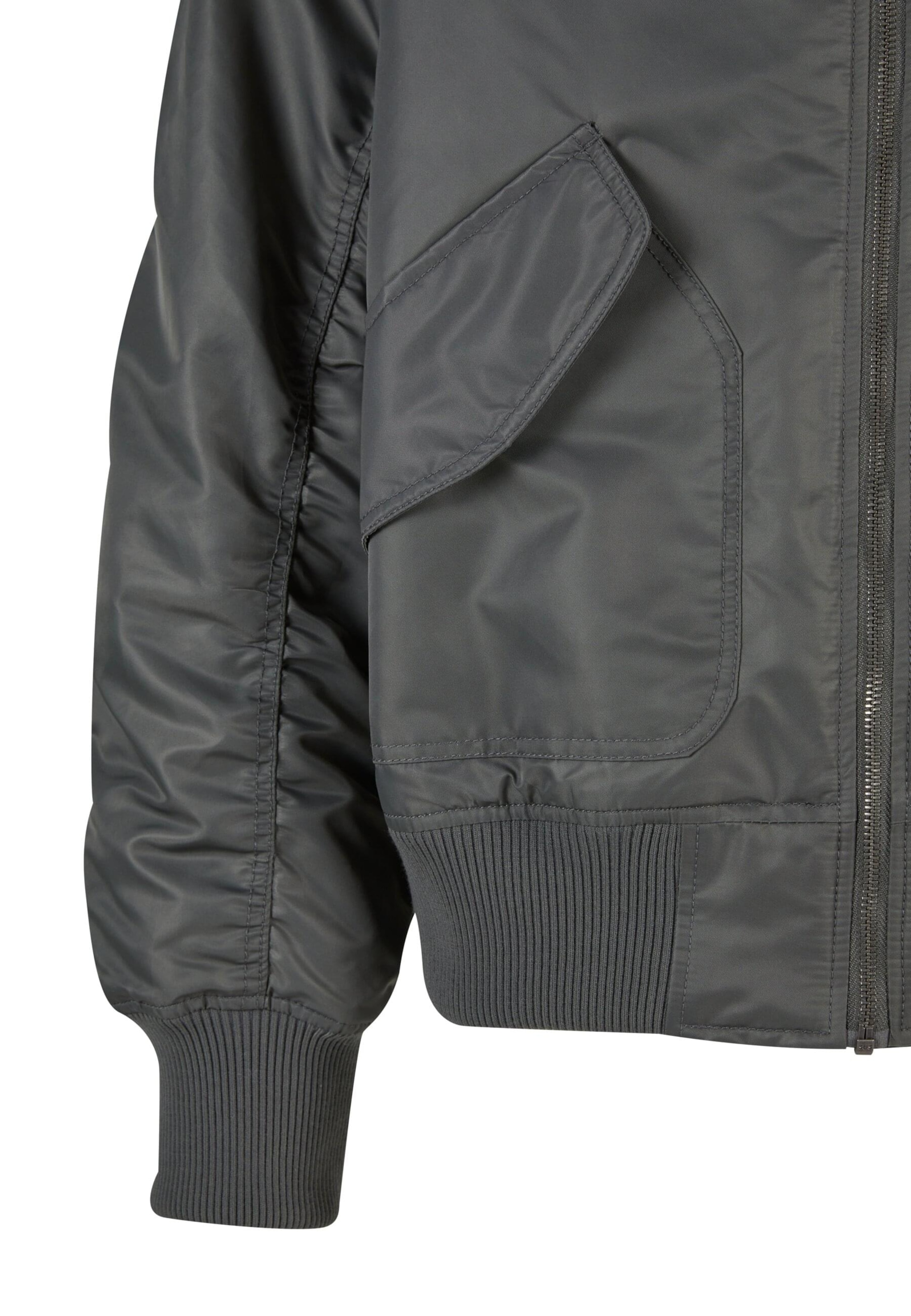 Karl Kani Φθινοπωρινό και ανοιξιάτικο μπουφάν 'Distressed' σε γκρι