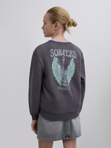 Scalpers Μπλούζα φούτερ 'Guitar' σε γκρι