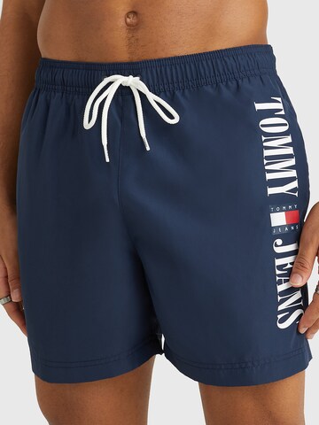 Tommy Jeans Badeshorts in Blau