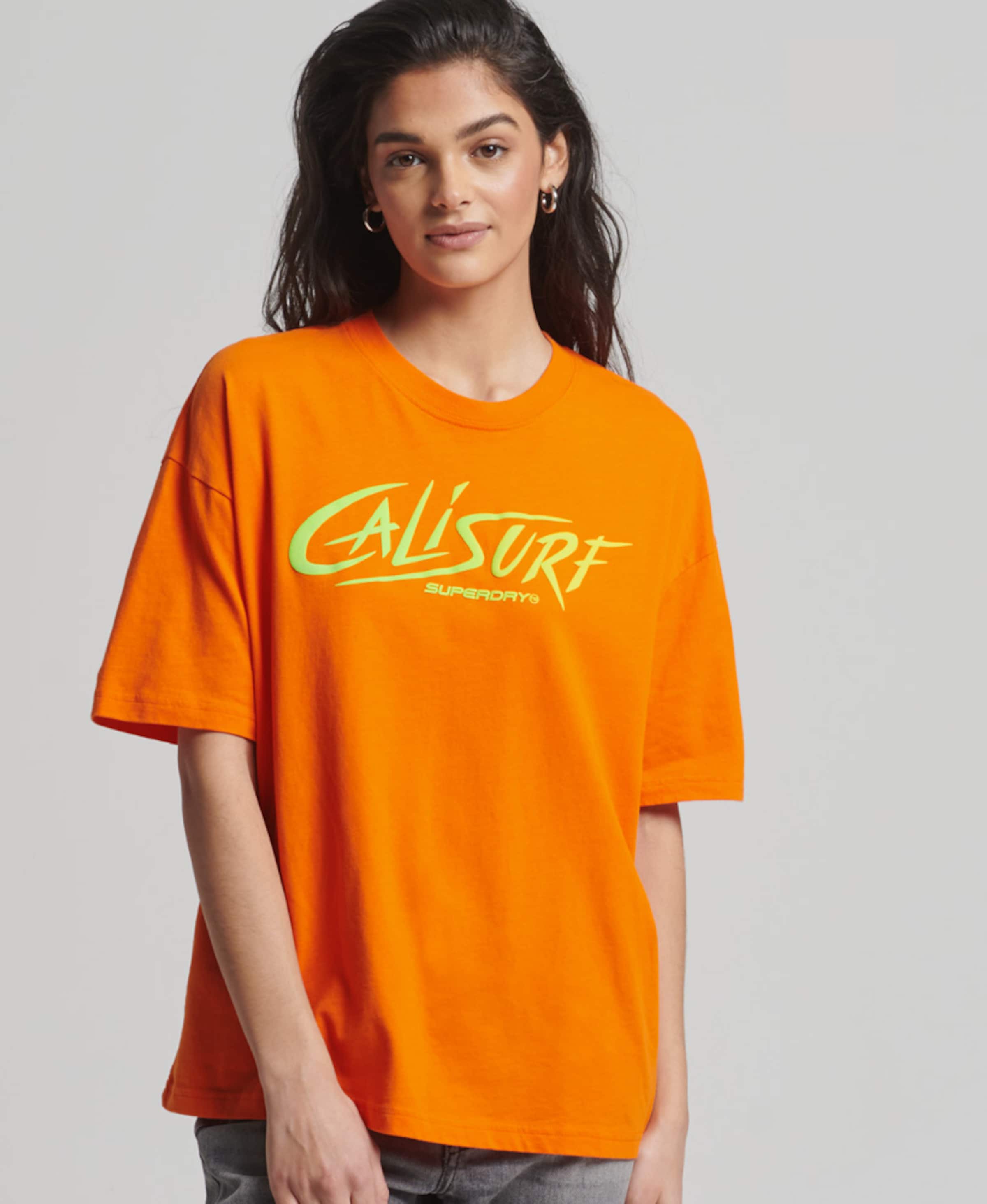 Frauen Shirts & Tops Superdry Shirt in Orange - MM39293