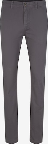 TOM TAILOR - Slimfit Pantalón chino en gris: frente