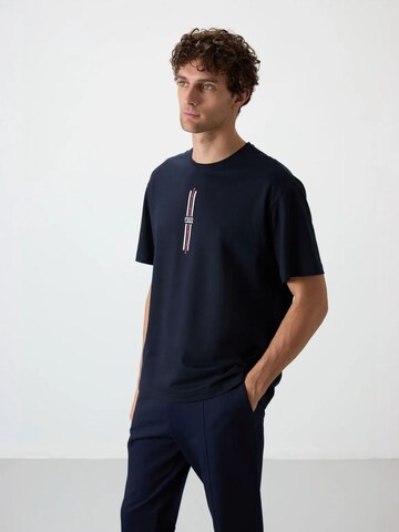 T-Shirt Tommy Life en bleu