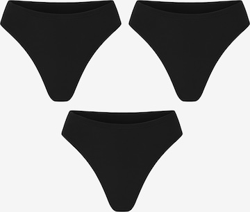 Slip Erdem en noir : devant