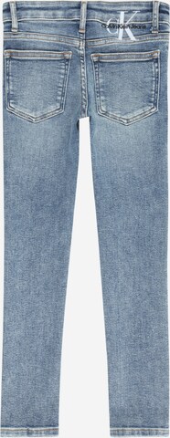 Calvin Klein Jeans Скинни Джинсы в Синий