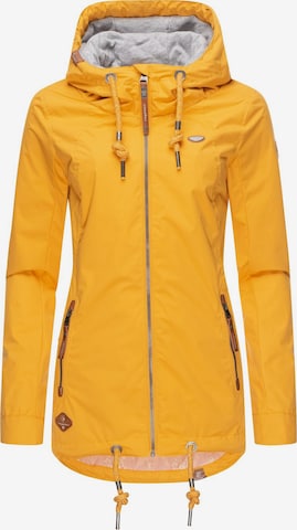 Ragwear Performance Jacket 'Zuzka' in Yellow