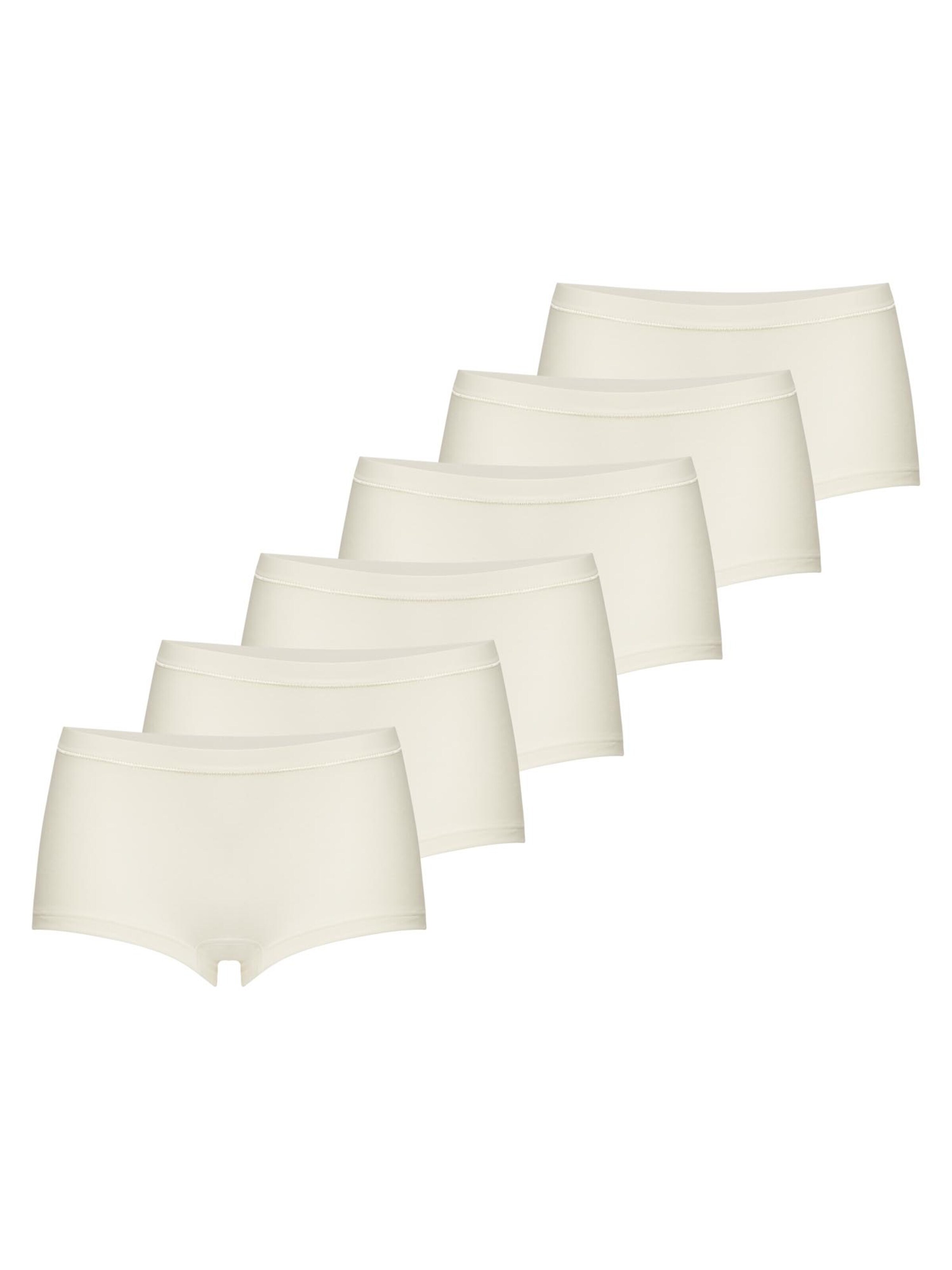 CON-TA Boyshorts 'Basic' in White: front