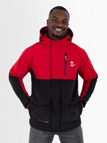 Arctic Seven Performance Jacket in Red: front