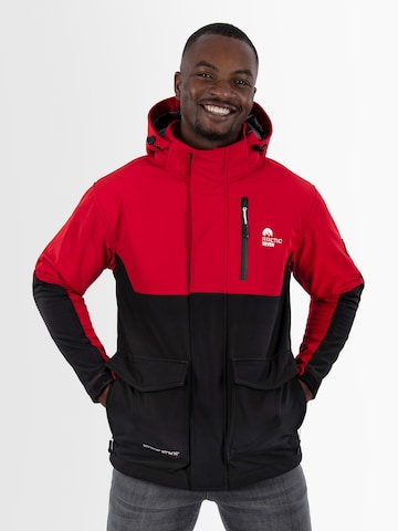 Arctic Seven Performance Jacket in Red: front