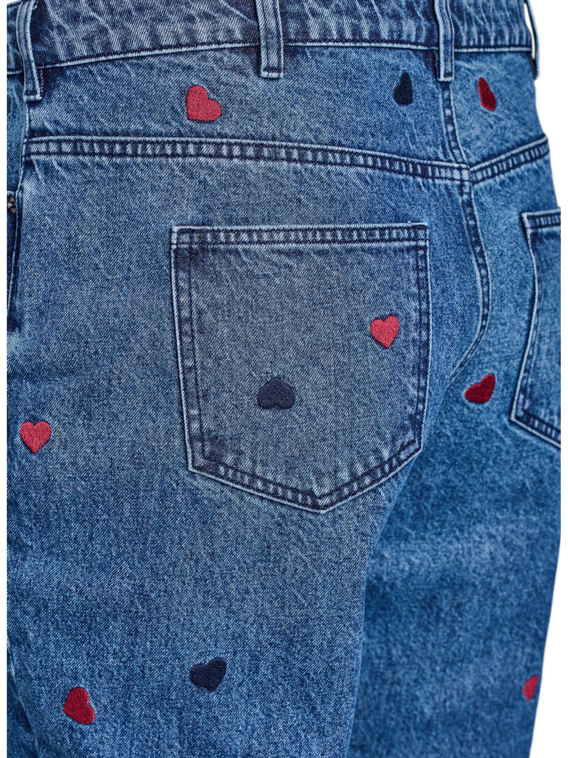 mėlyna Zizzi Standartinis Džinsai 'Mille'