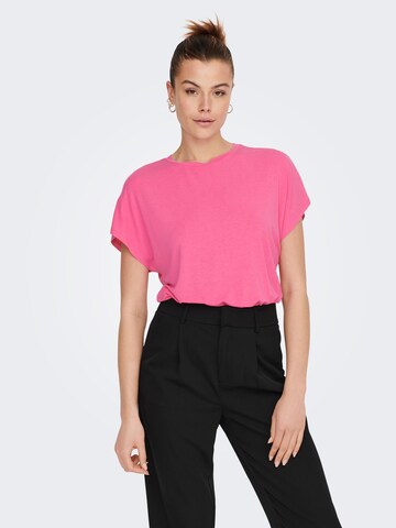 JDY T-shirt 'NELLY' i rosa: framsida