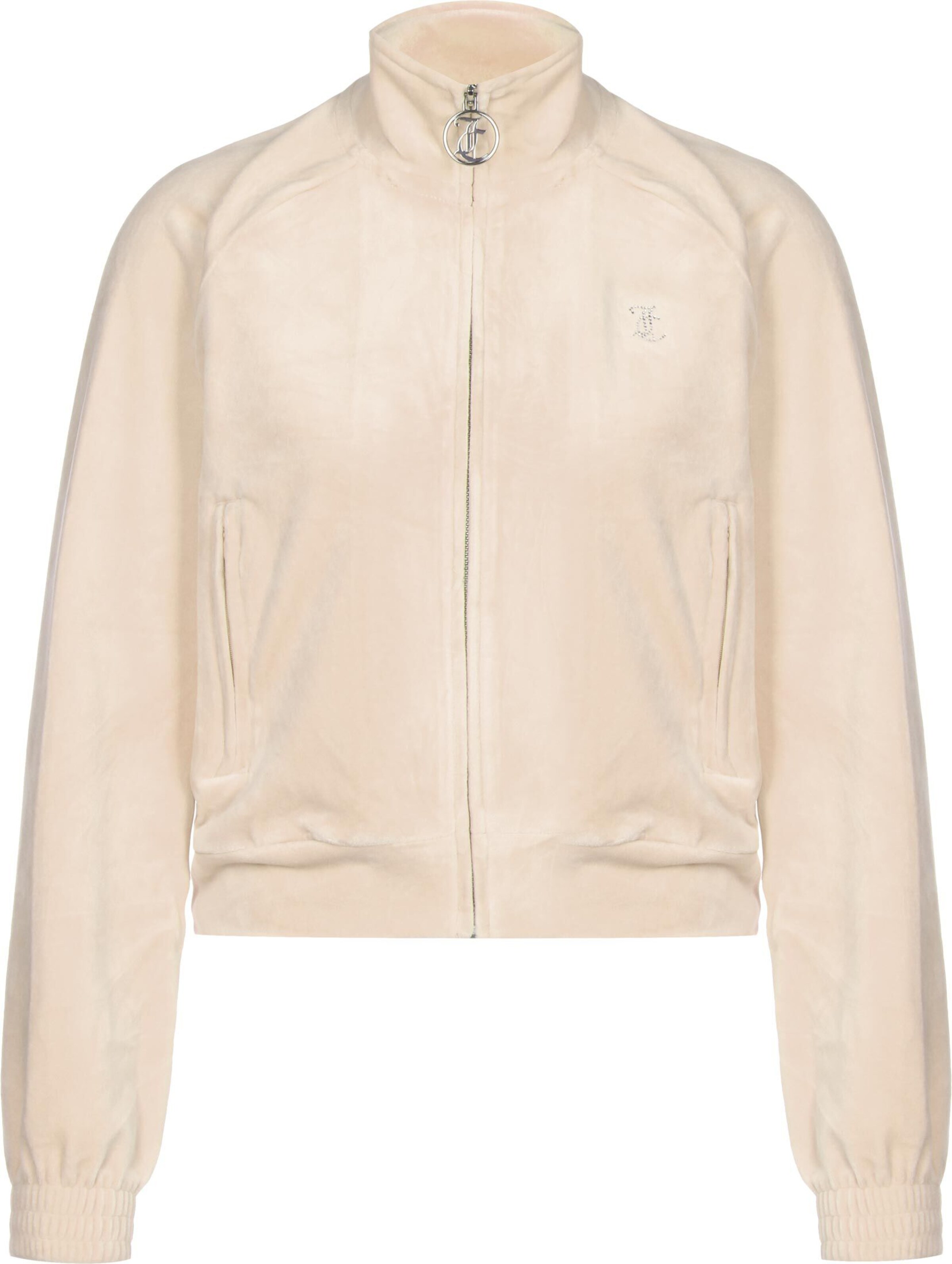 Veste de survêtement 'Tanya' Juicy Couture en beige : devant
