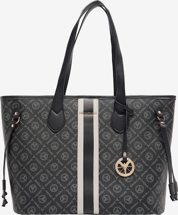 Carlo Colucci Shopper ' Eccli ' in Black: front