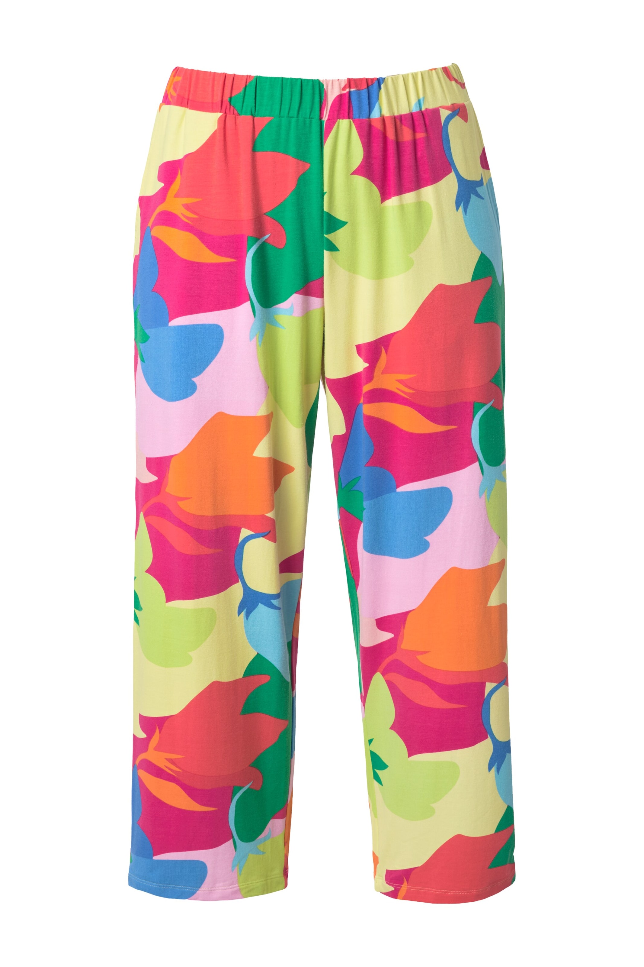 Ulla Popken Trousers in Mixed colours / Pink, Item view