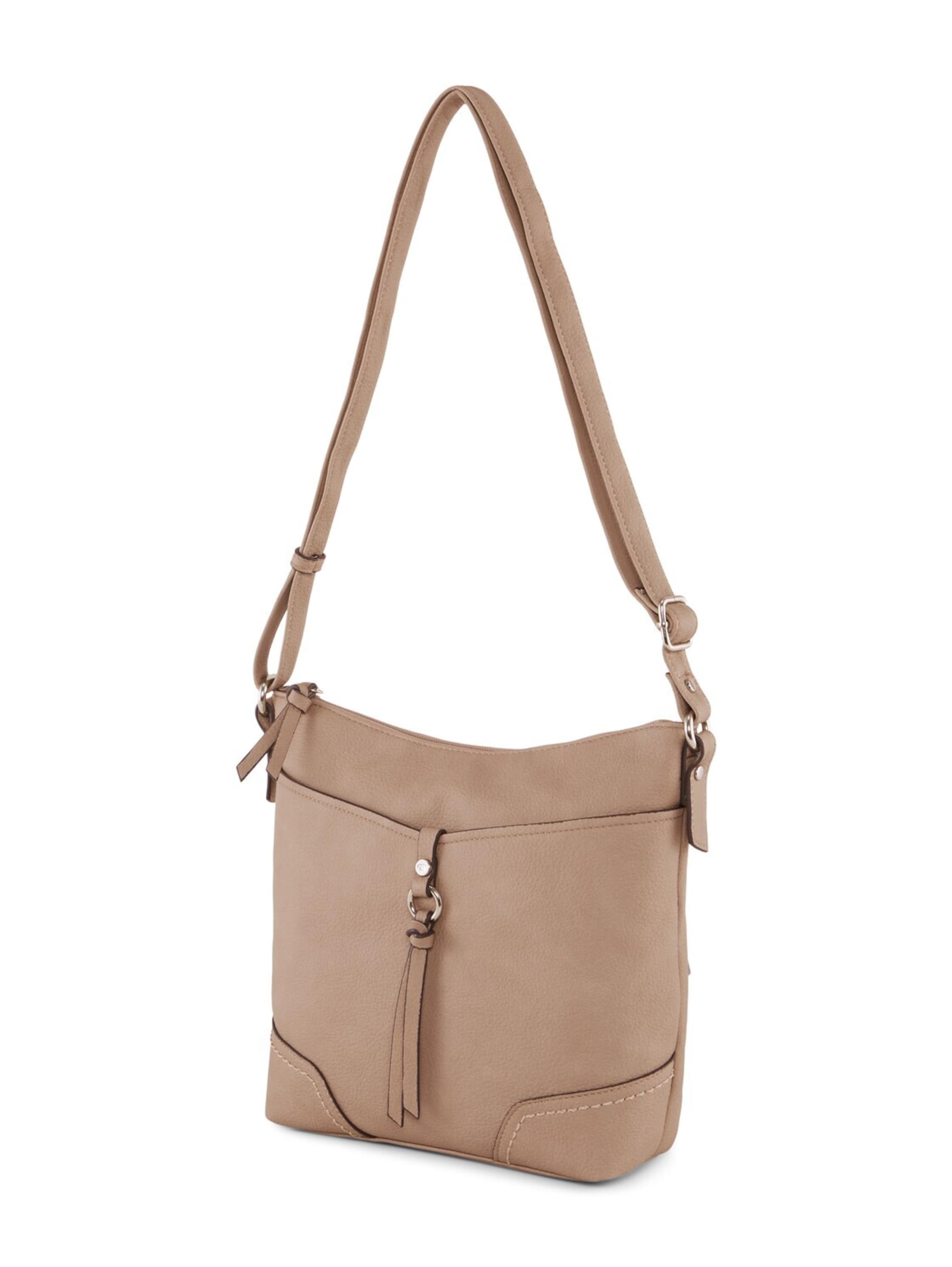 TOM TAILOR Schoudertas 'Imeri' in Beige