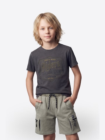 KOROSHI T-shirt i svart: framsida