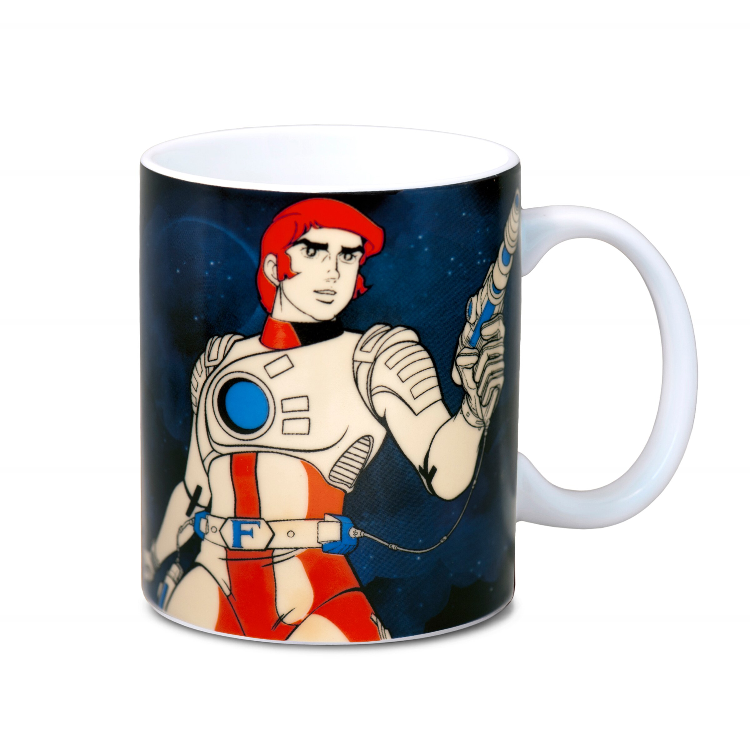 LOGOSHIRT Tasse 'Captain Future Science' in Mischfarben: Vorderseite