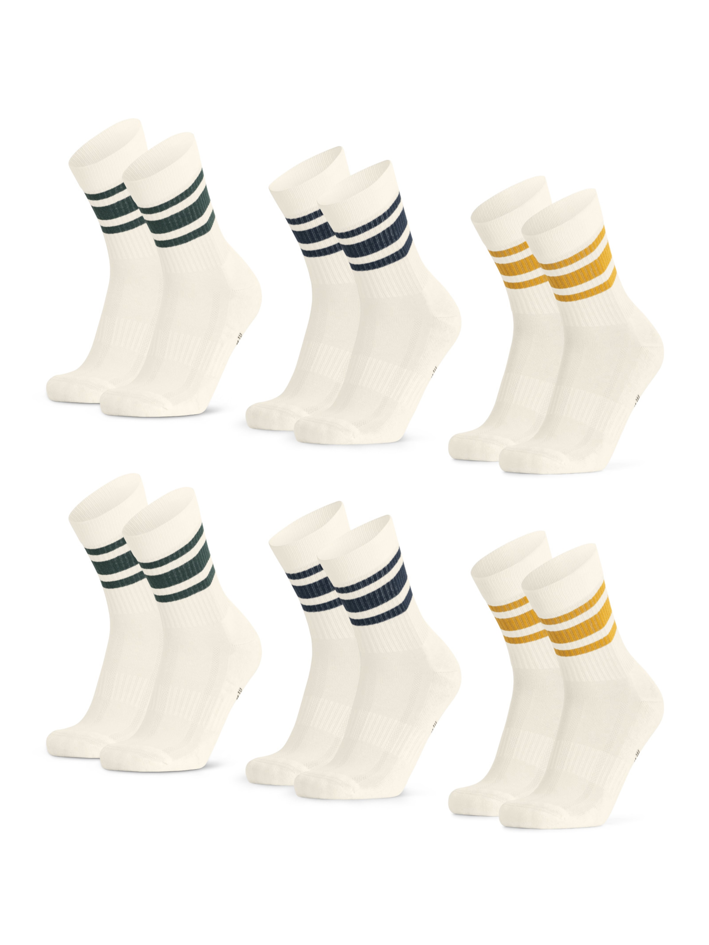 DANISH ENDURANCE Sportsocken in Weiß: Vorderseite