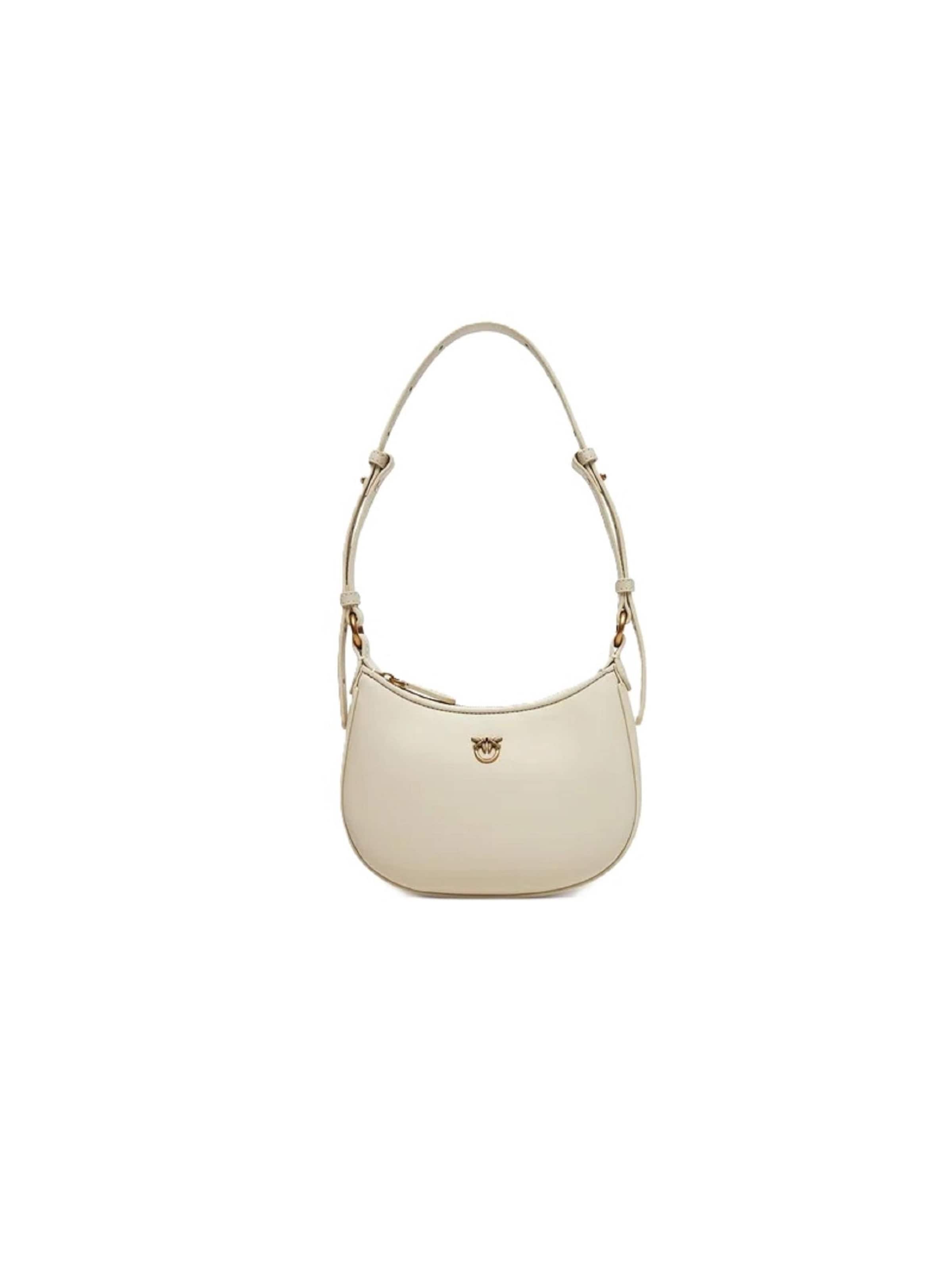 Borsa a spalla '103538 A0F1' di PINKO in bianco: frontale