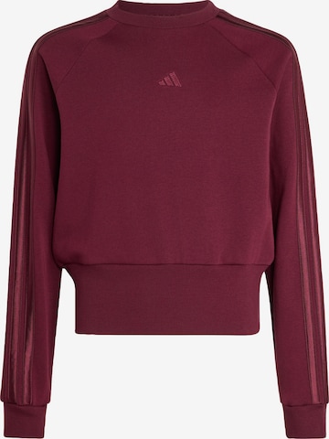 Sweat de sport ADIDAS SPORTSWEAR en rouge : devant