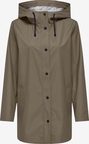 Manteau mi-saison ONLY en marron : devant