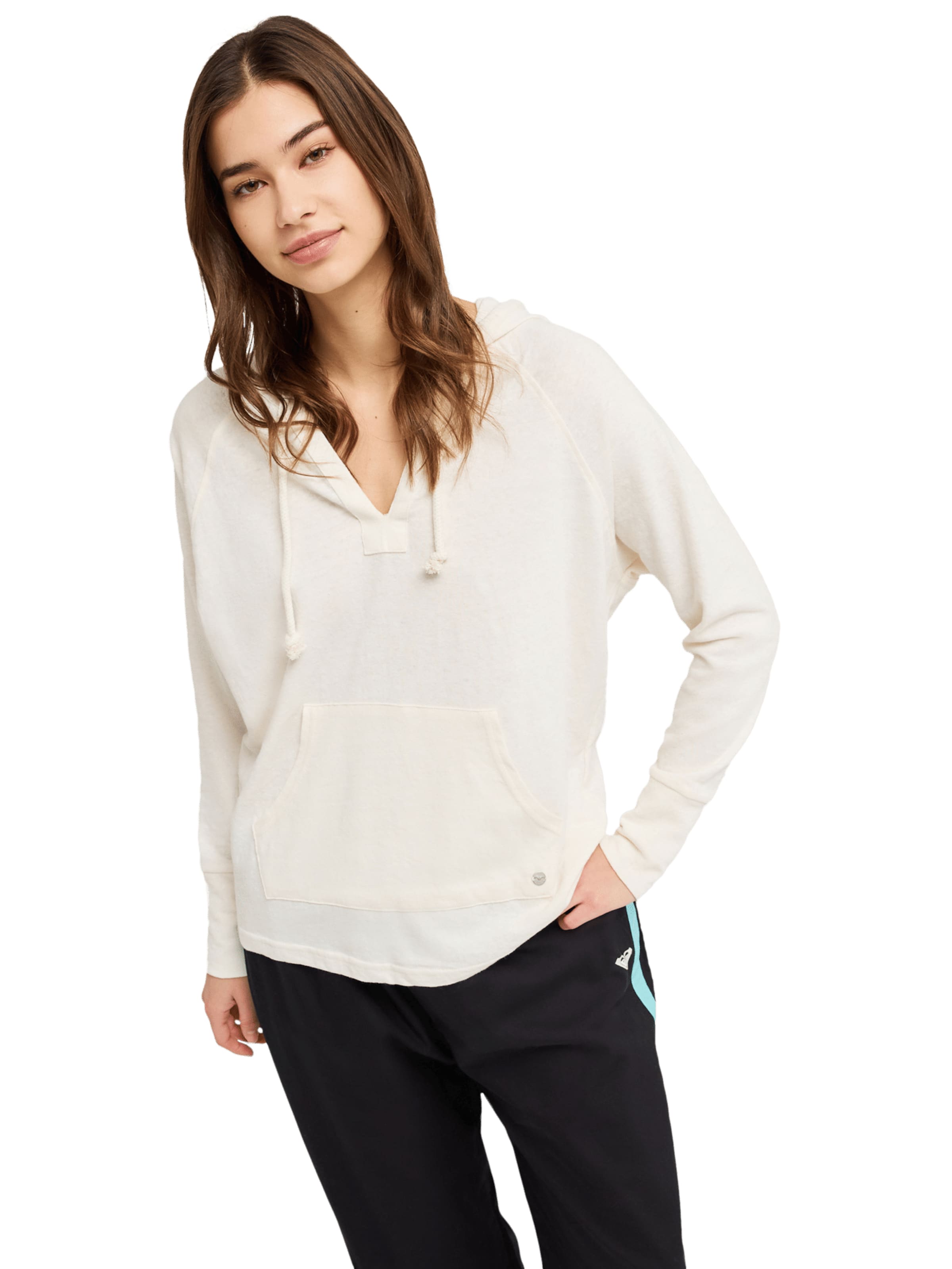 ROXY Sweatshirt 'Destination Surf' in White: front