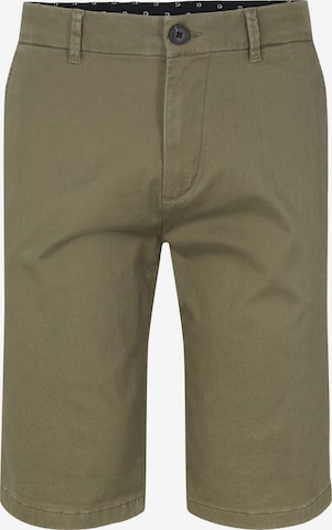 Pantalon chino TOM TAILOR DENIM en vert : devant