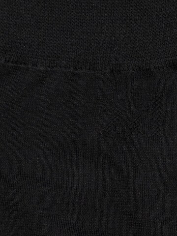 zd ZERO DEFECTS - Calcetines hasta la rodilla 'Soy fiber knee socks' en negro