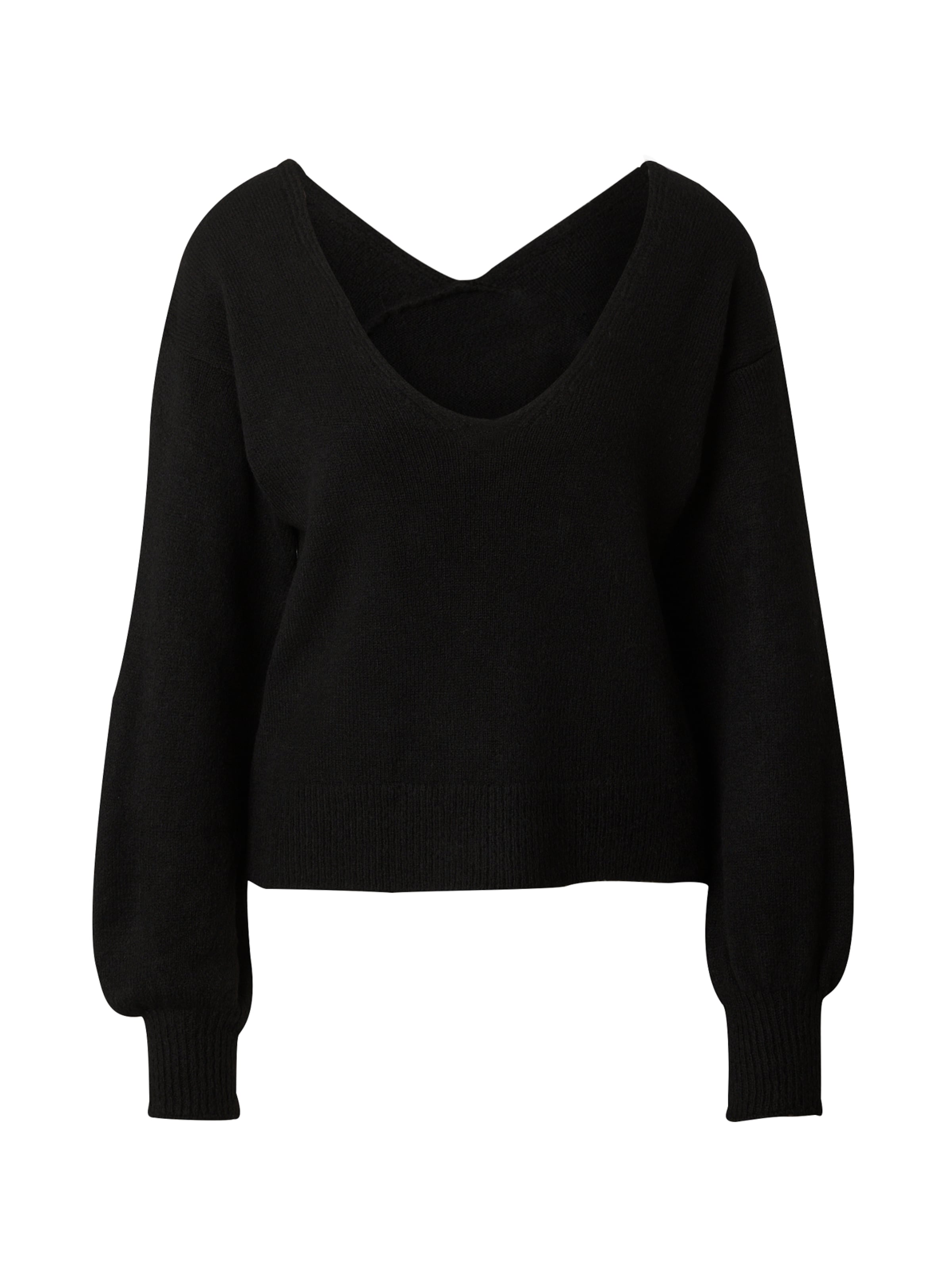 melns ABOUT YOU Džemperis 'Sunny': no priekšpuses