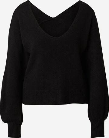 ABOUT YOU - Pullover 'Sunny' em preto: frente