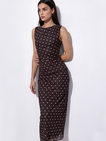 Robe 'Midi' Hiccup en marron