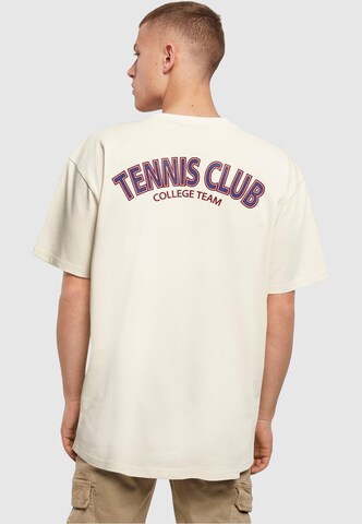 Merchcode Shirt 'College Club' in Beige