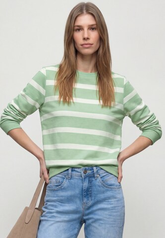 STREET ONE Sweatshirt in Green: front