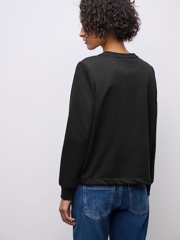 STREET ONE Sweatshirt i sort