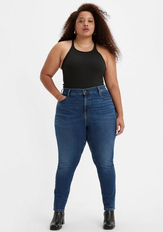 Levi's® Plus Skinny Kavbojke '721 PL Hi Rise Skinny' | modra barva