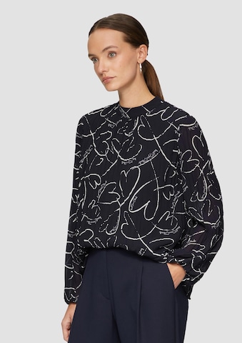 s.Oliver BLACK LABEL Блузка в Синий: спереди