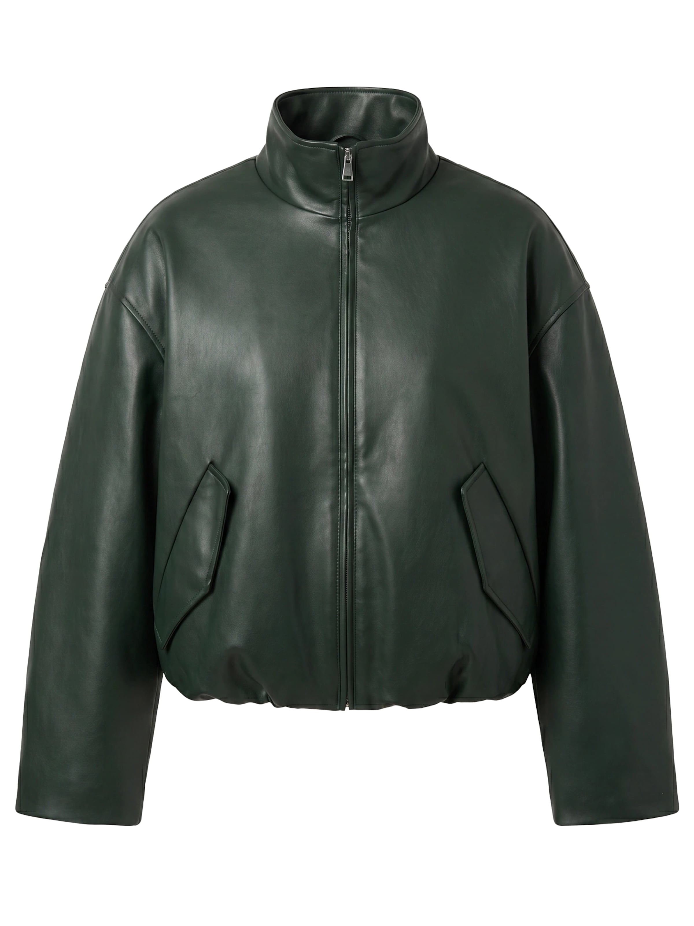 EDITED - Chaqueta de entretiempo 'Paisley' en verde: frente
