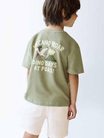 MANGO KIDS Tričko 'VOLCANO' – zelená